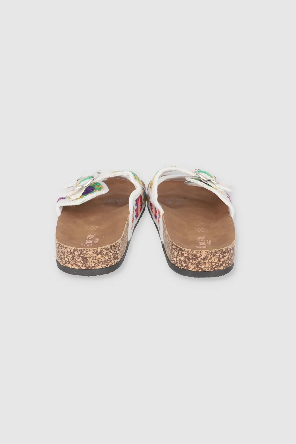 SANDALIA CORCHO TEJIDA