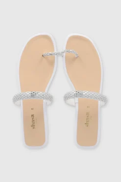 Sandalia Dedo Brillo Grande