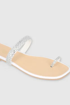 Sandalia Dedo Brillo Grande