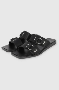 SANDALIA DOS TIRAS HEBILLAS