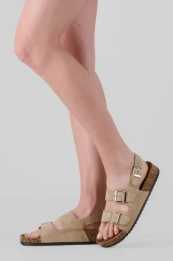 Sandalia dos tiras slingback