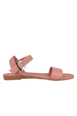 Sandalia efecto piel pulsera tobillo