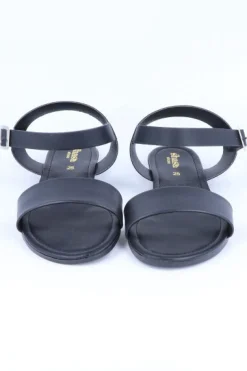 Sandalia efecto piel pulsera tobillo