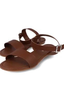 Sandalia efecto piel pulsera tobillo