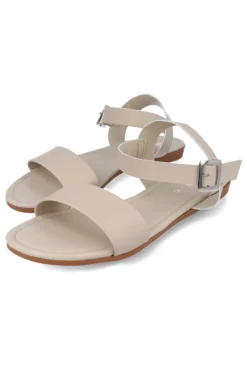 Sandalia efecto piel pulsera tobillo