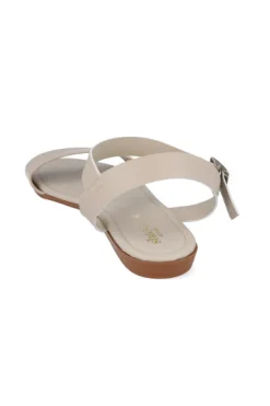 Sandalia efecto piel pulsera tobillo