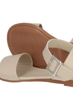 Sandalia efecto piel pulsera tobillo