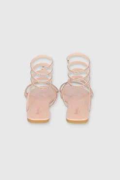 Sandalia Espiral Brillos