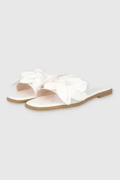 Sandalia flores tropicales 3D