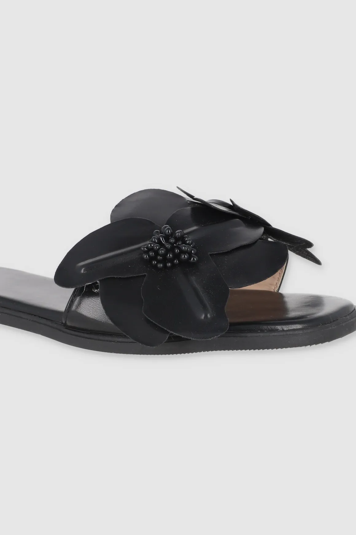 Sandalia flores tropicales 3D