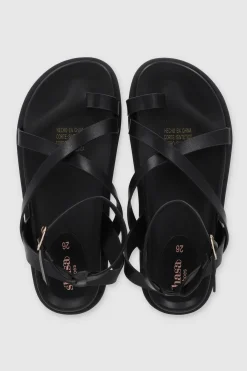 Sandalia gladiadora suela ancha