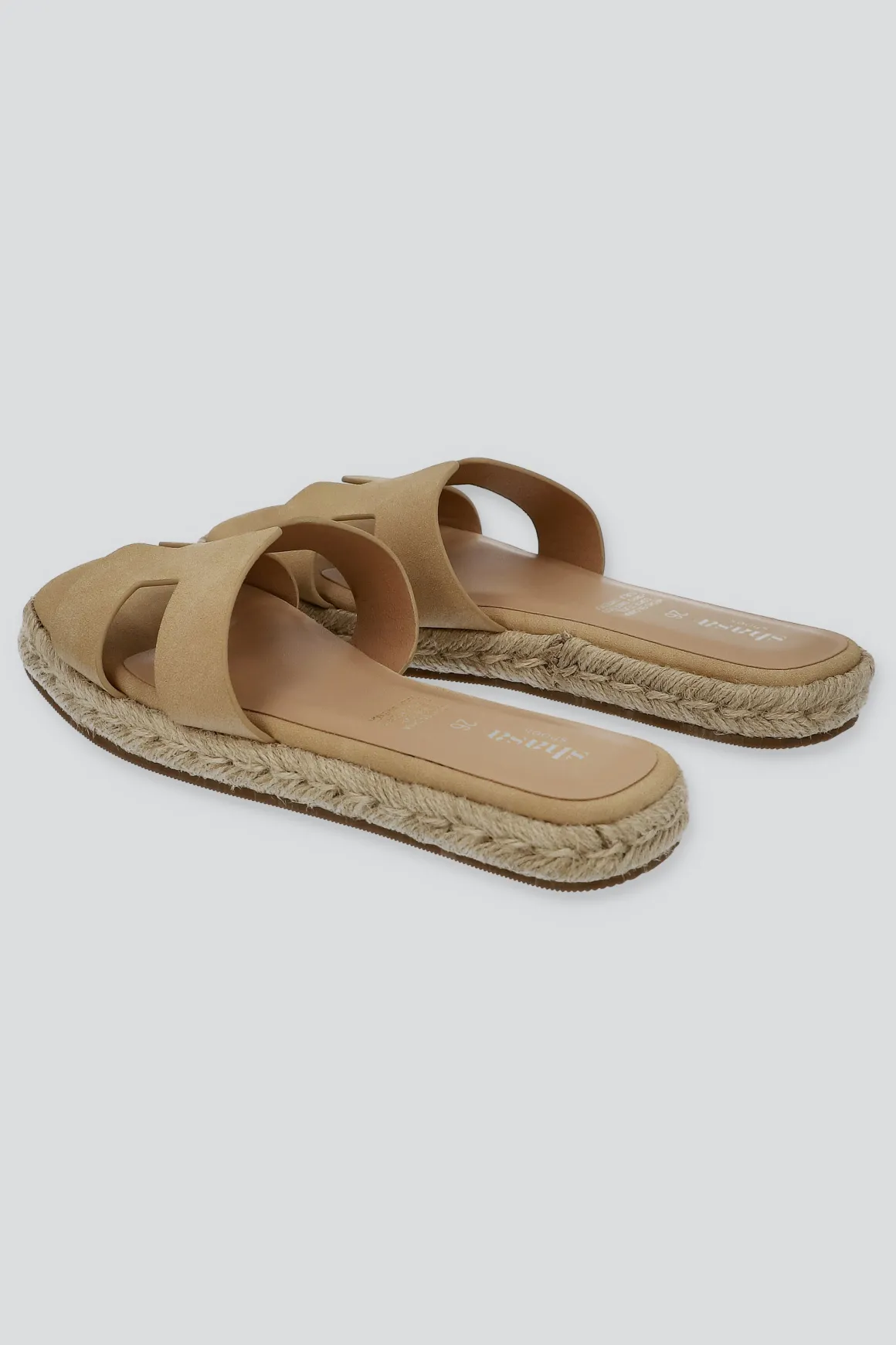 Sandalia greca plataforma yute