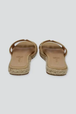 Sandalia greca plataforma yute