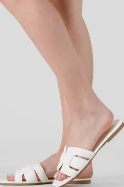 Sandalia greca tira media fluffy