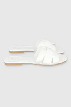 Sandalia greca tira media fluffy