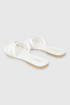 Sandalia greca tira media fluffy