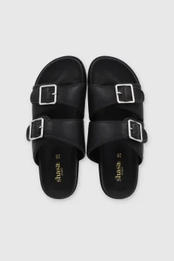 SANDALIA HEBILLAS PU