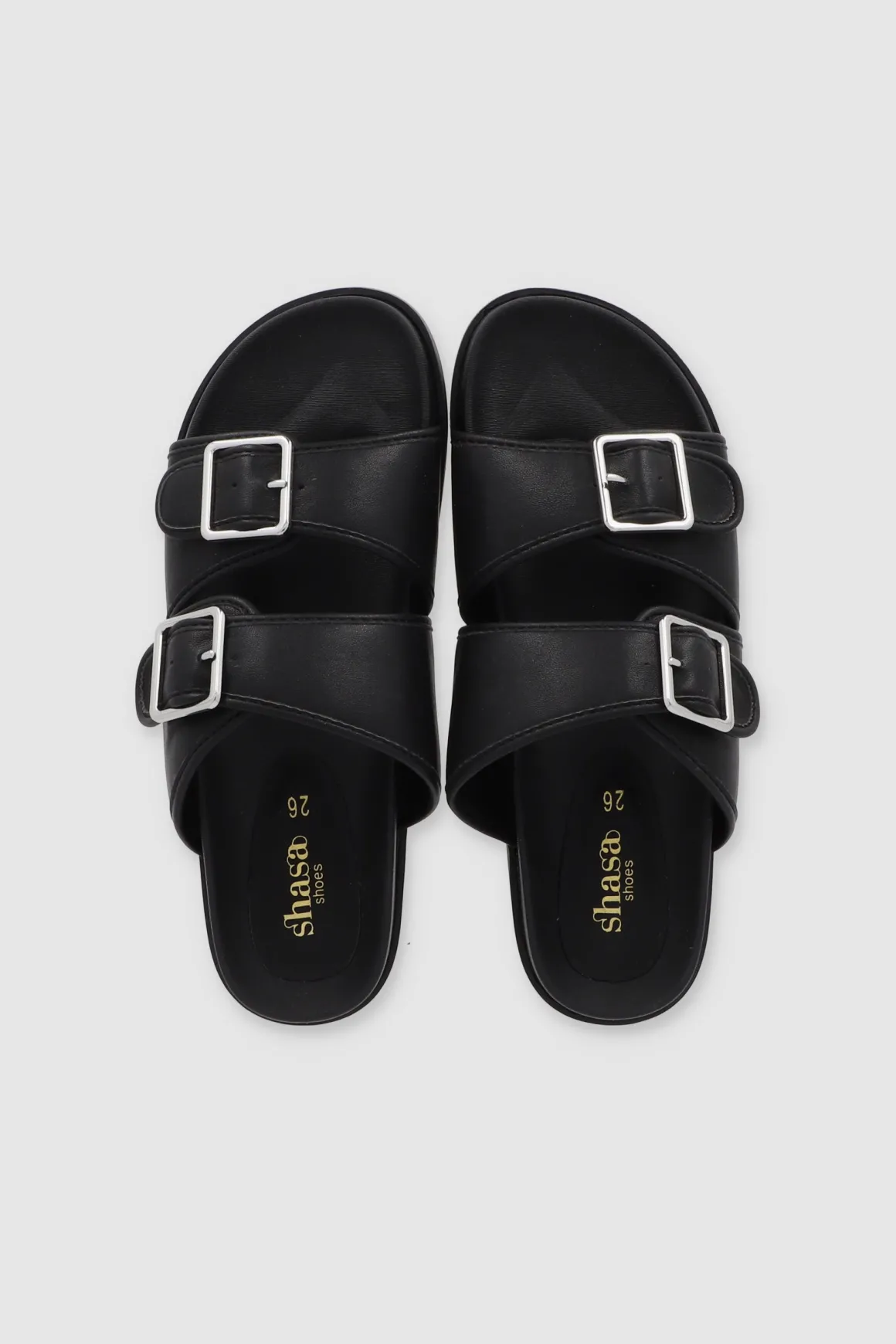 SANDALIA HEBILLAS PU