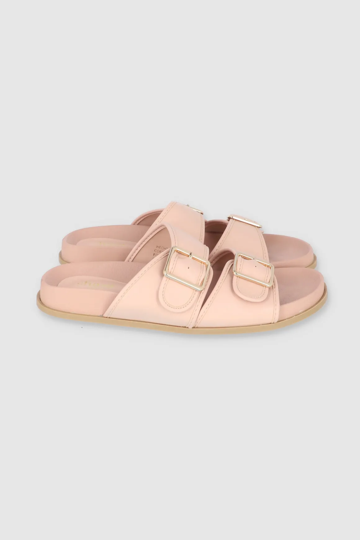 SANDALIA HEBILLAS PU