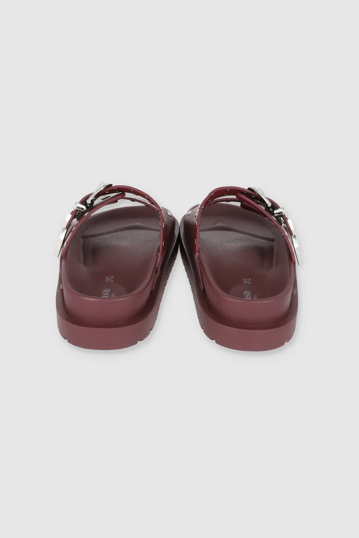 Sandalia Hebillas Studs Megas