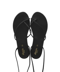 Sandalia lace up anillo dedo