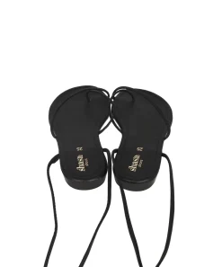 Sandalia lace up anillo dedo