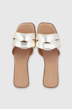 SANDALIA METALICA GRECAS