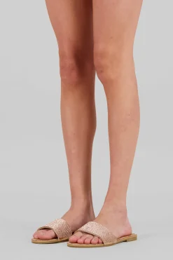 Sandalia mula brillos cerco