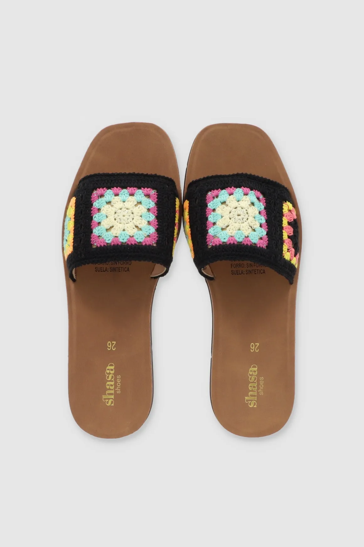 SANDALIA MULA CROCHET