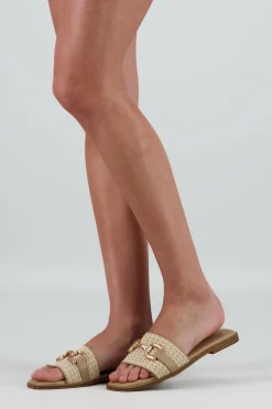 Sandalia mula hebilla print