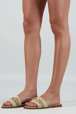 Sandalia mula hebilla print