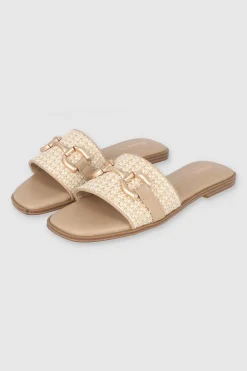 Sandalia mula hebilla print