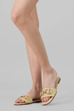 Sandalia mula yute hebilla circulos