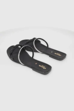 Sandalia Nudo Brillos