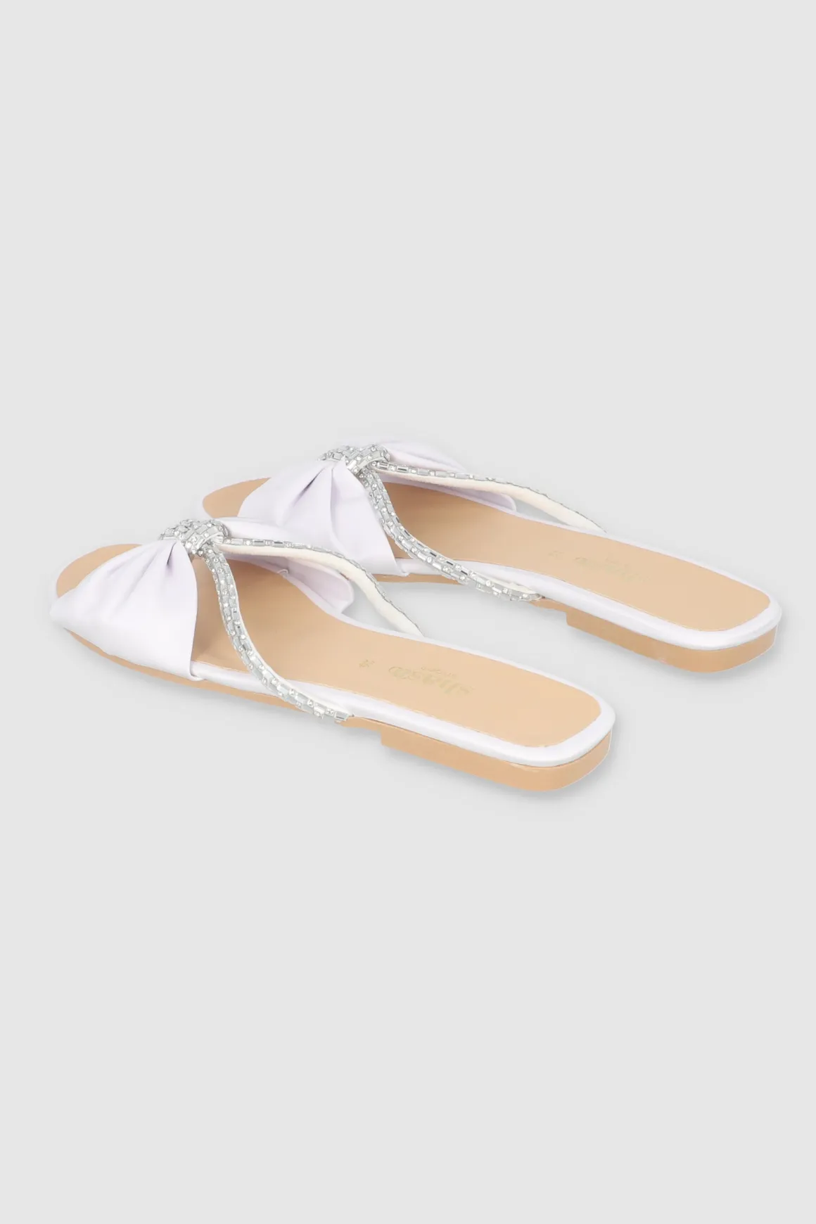 Sandalia Nudo Brillos