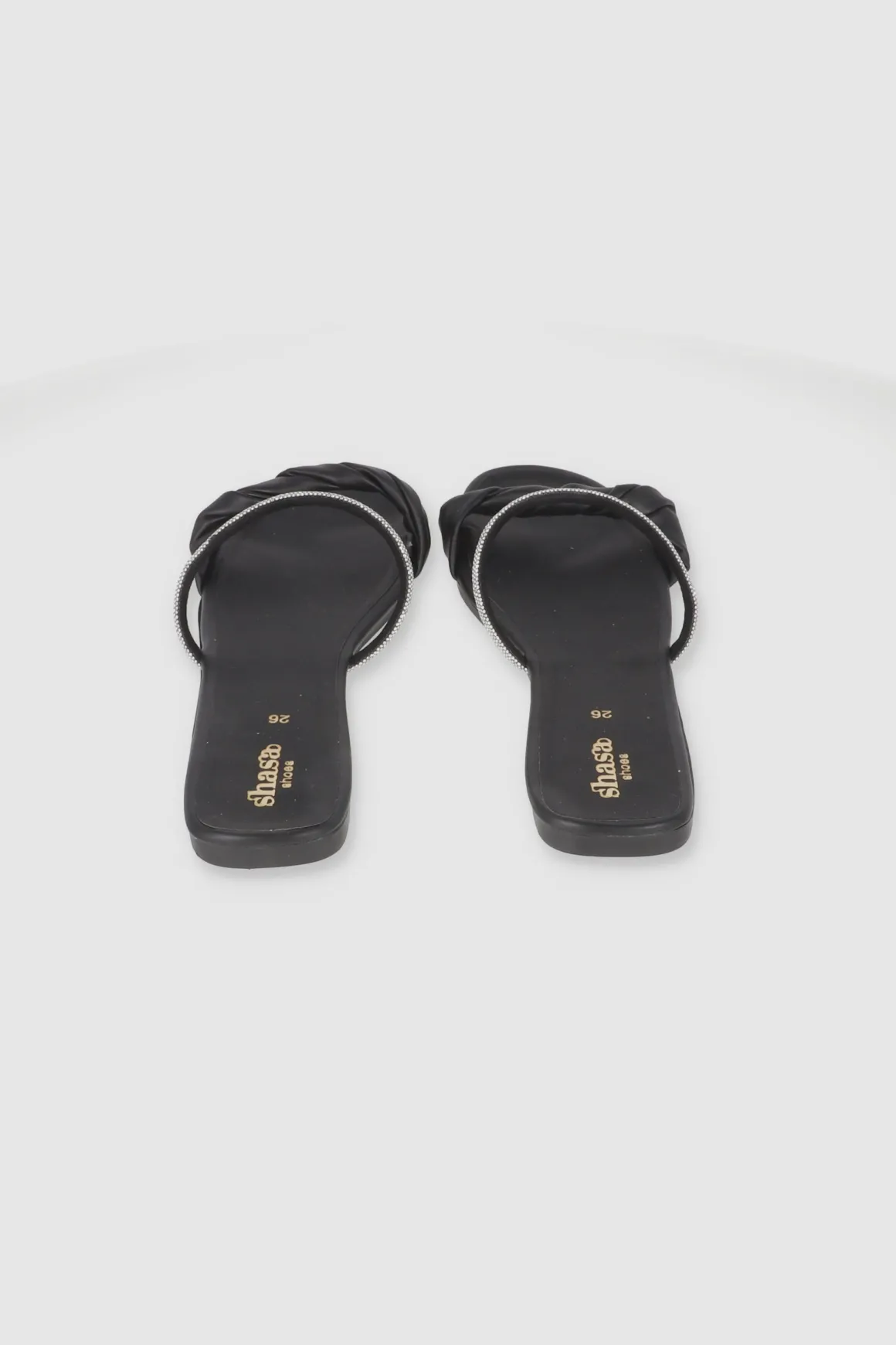 Sandalia Nudo Brillos