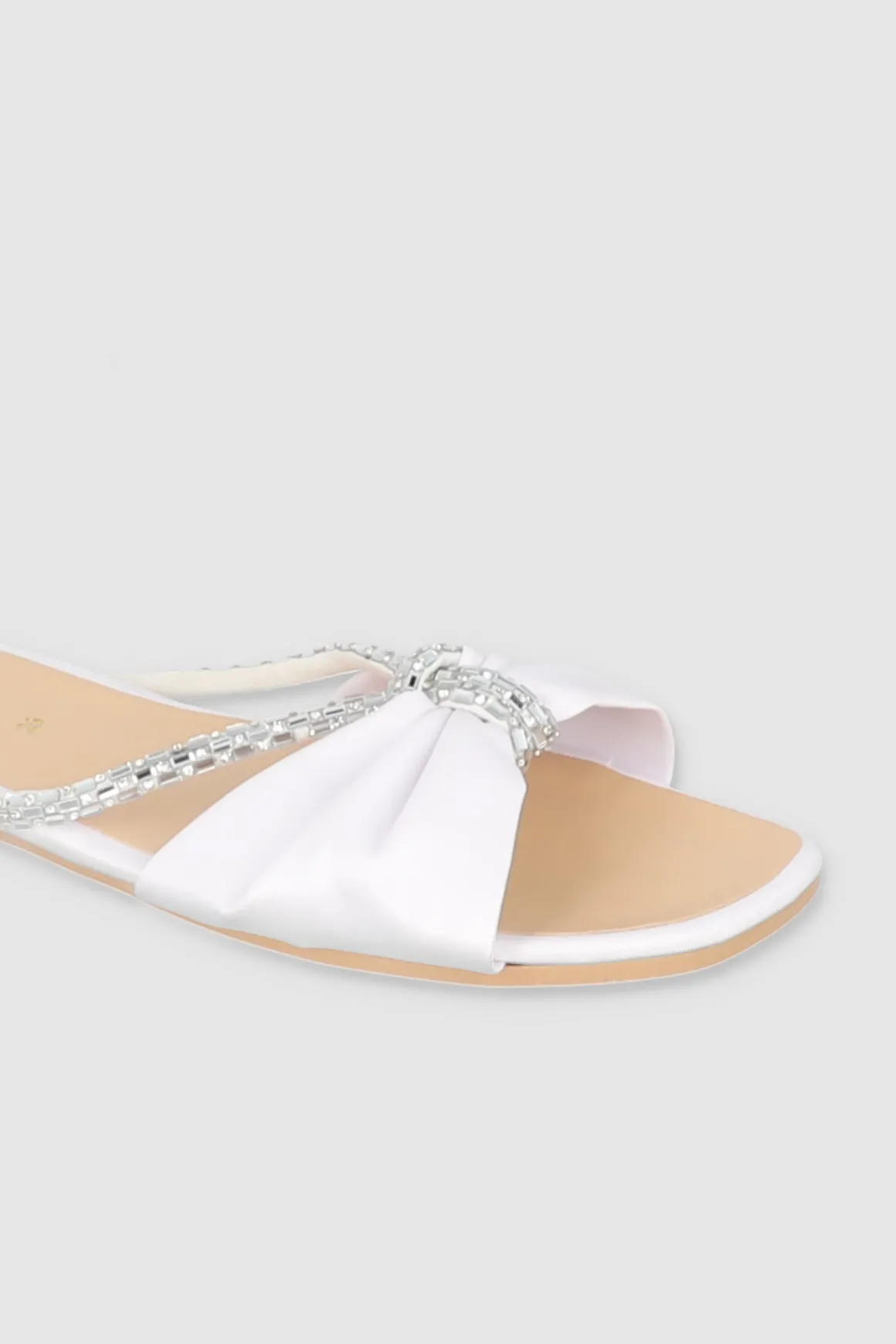 Sandalia Nudo Brillos