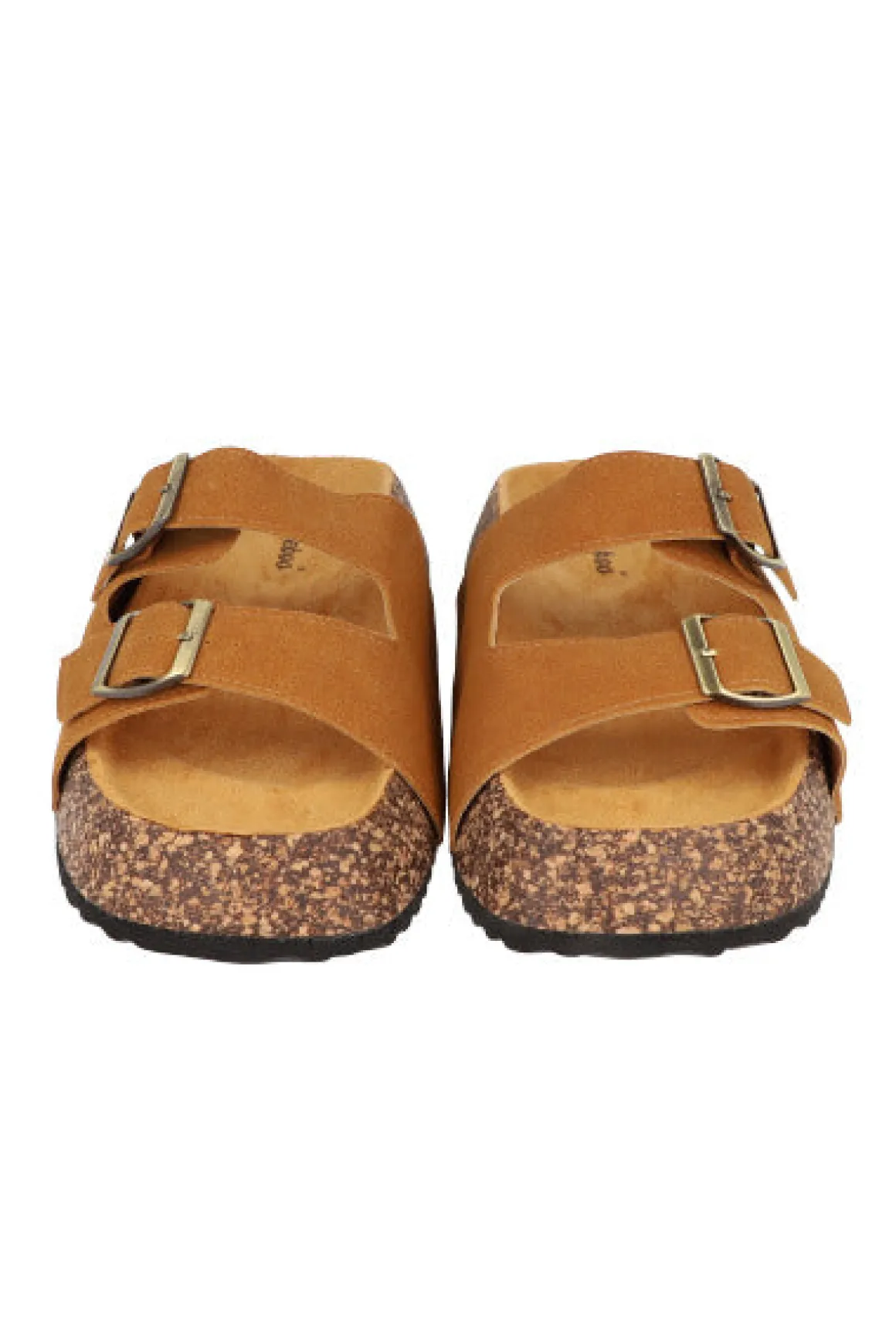 Sandalia pala cinta ancha gamuza