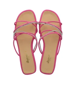 Sandalia pala cintas cruzadas