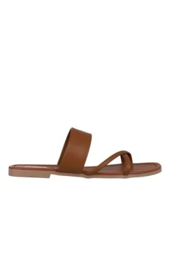 Sandalia pala tiras cruzadas