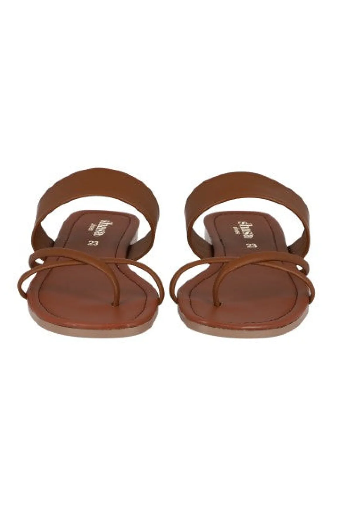 Sandalia pala tiras cruzadas