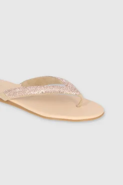 Sandalia Pata De Gallo Brillos