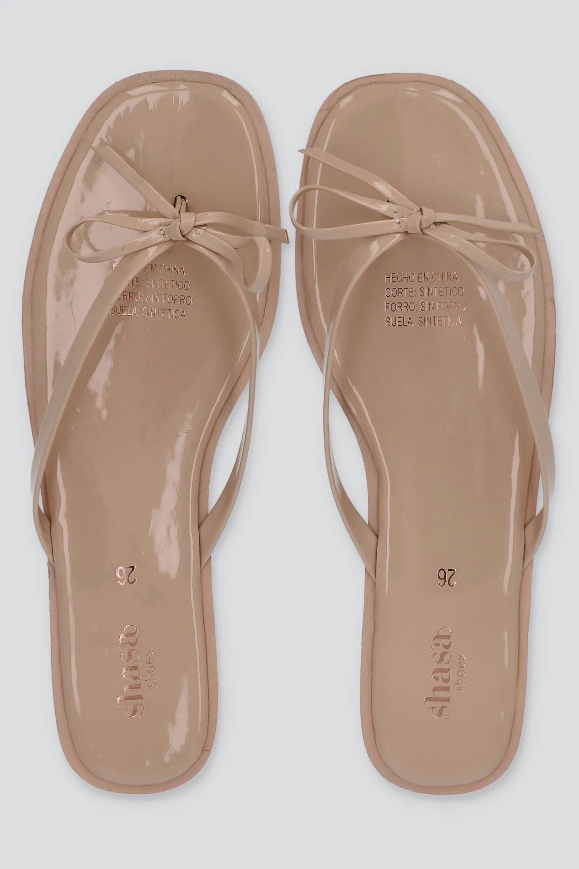 SANDALIA PATA DE GALLO PU