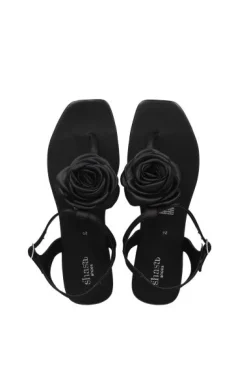 Sandalia Pata Gallo Flores