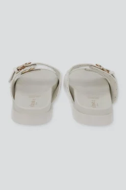 Sandalia plataforma hebillas ministuds