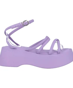 Sandalia Plataforma Multi Tiras