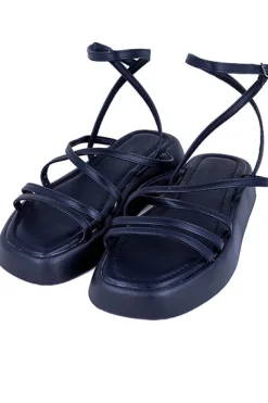 SANDALIA PLATAFORMA MULTITIRAS