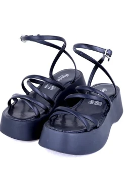 Sandalia Plataforma Multi Tiras