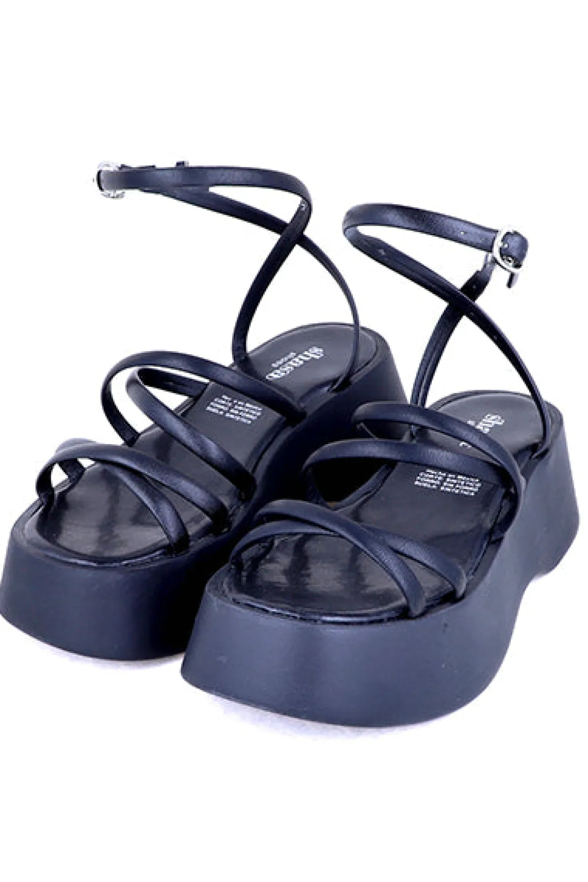 Sandalia Plataforma Multi Tiras