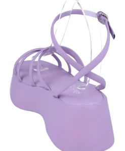 Sandalia Plataforma Multi Tiras